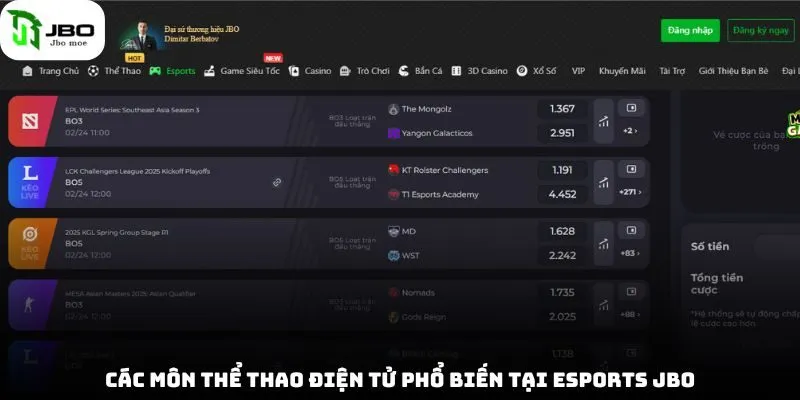 cac-mon-the-thao-dien-tu-pho-bien-tai-esports-jbo